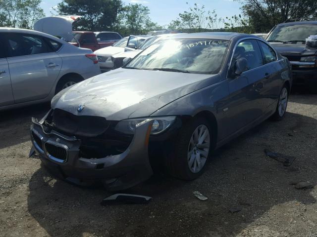 WBAKF5C57DJ297745 - 2013 BMW 328 XI SUL GRAY photo 2