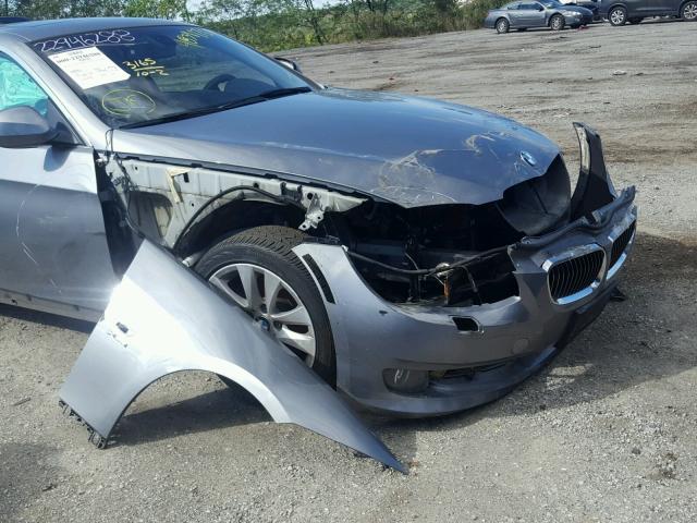 WBAKF5C57DJ297745 - 2013 BMW 328 XI SUL GRAY photo 9