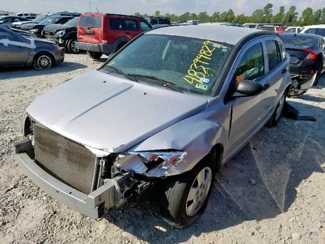 1B3HB28B08D504360 - 2008 DODGE CALIBER SILVER photo 2