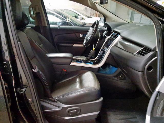 2FMDK3AK5DBB83683 - 2013 FORD EDGE SPORT BLACK photo 5