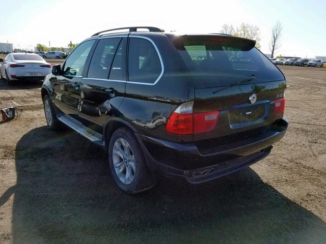 5UXFB53596LV23497 - 2006 BMW X5 4.4I BLACK photo 3