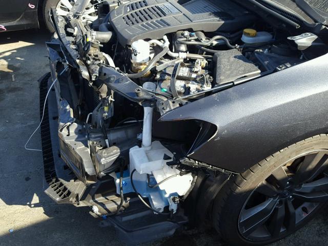 JF1VA1E63G9806996 - 2016 SUBARU WRX PREMIU GRAY photo 9