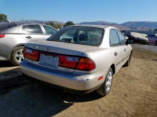 JM1BC1417W0229003 - 1998 MAZDA PROTEGE DX BEIGE photo 4