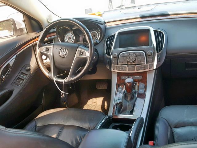 1G4GC5E36DF178287 - 2013 BUICK LACROSSE SILVER photo 9