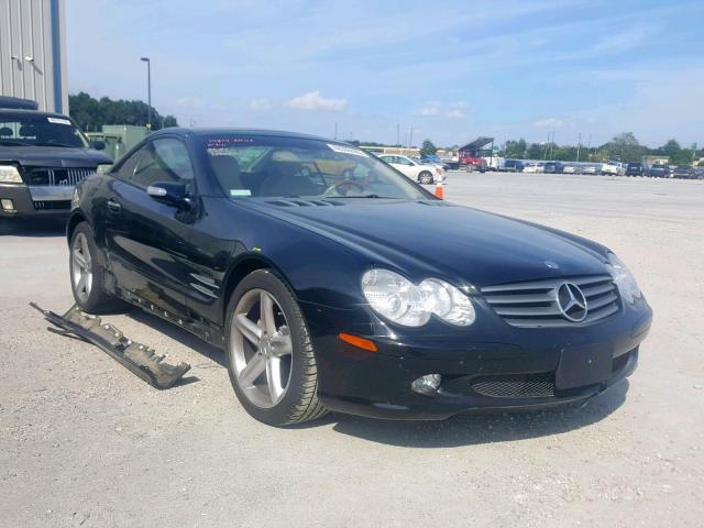 WDBSK75F55F091407 - 2005 MERCEDES-BENZ SL 500 BLACK photo 1