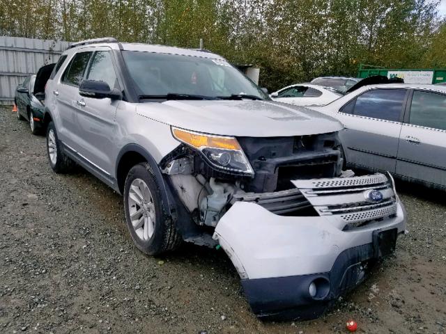 1FMHK8D82CGA68917 - 2012 FORD EXPLORER X SILVER photo 1