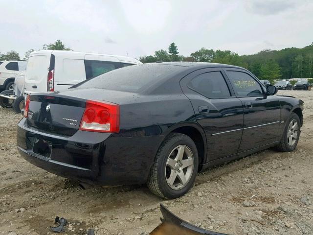 2B3CA3CV8AH186839 - 2010 DODGE CHARGER SX BLACK photo 4