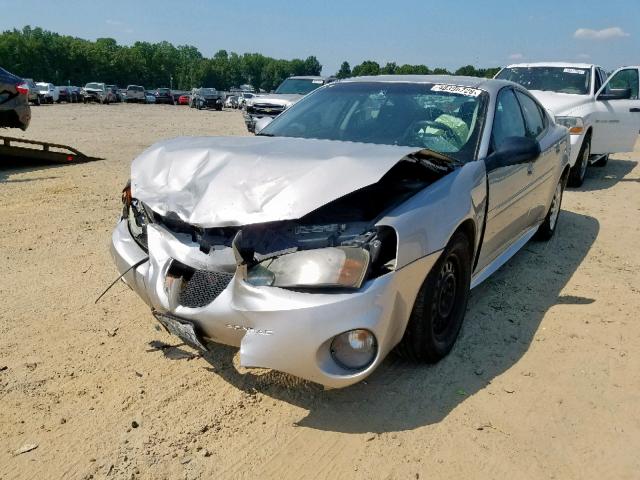 2G2WP552X61314642 - 2006 PONTIAC GRAND PRIX SILVER photo 2