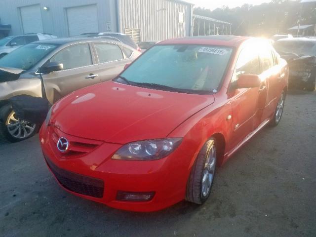 JM1BK323X71629233 - 2007 MAZDA 3 S RED photo 2