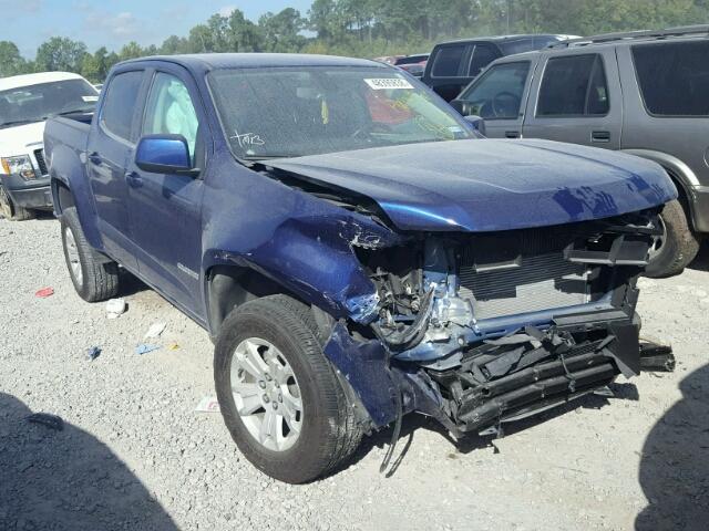 1GCGSCE37G1386028 - 2016 CHEVROLET COLORADO L BLUE photo 1