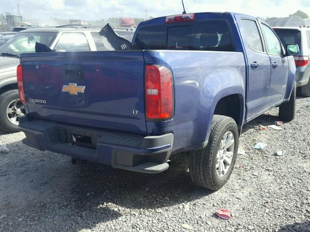 1GCGSCE37G1386028 - 2016 CHEVROLET COLORADO L BLUE photo 4