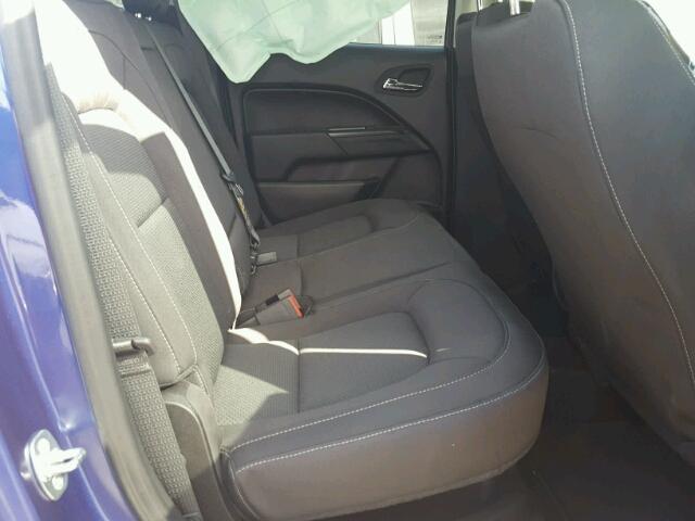 1GCGSCE37G1386028 - 2016 CHEVROLET COLORADO L BLUE photo 6