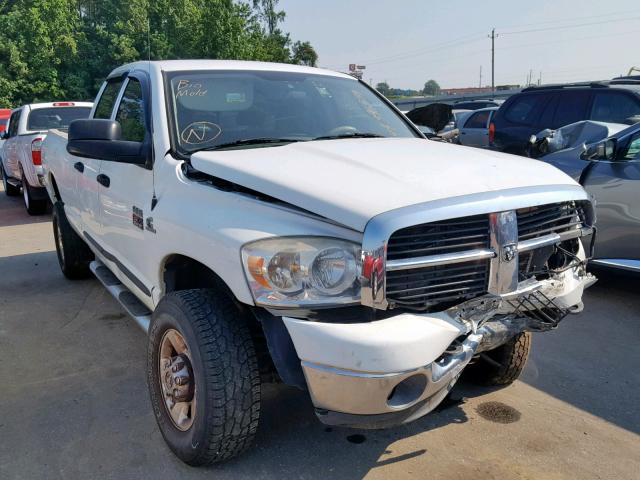 1D7KS28C47J553600 - 2007 DODGE RAM 2500 S Սպիտակ լուսանկար 1