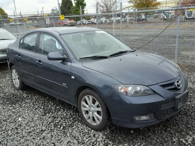 JM1BK324281129352 - 2008 MAZDA 3 S BLUE photo 1