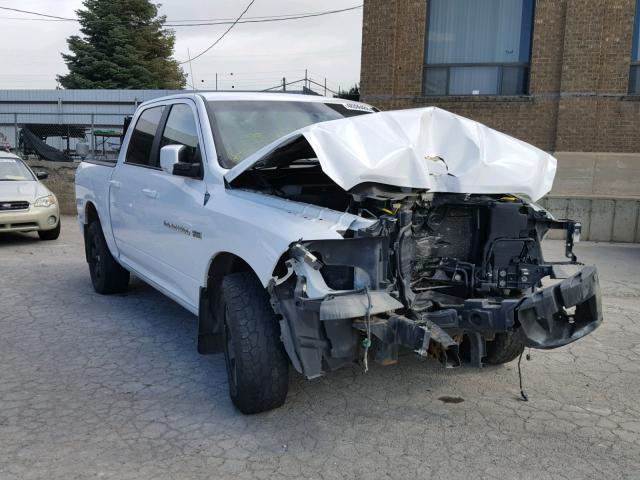 1C6RD7MT1CS322364 - 2012 DODGE RAM 1500 S WHITE photo 1