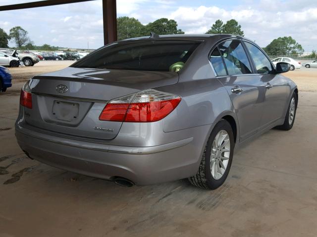 KMHGC46E59U027082 - 2009 HYUNDAI GENESIS 3. SILVER photo 4