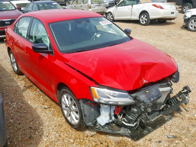 3VWD17AJ1FM261378 - 2015 VOLKSWAGEN JETTA SE RED photo 1