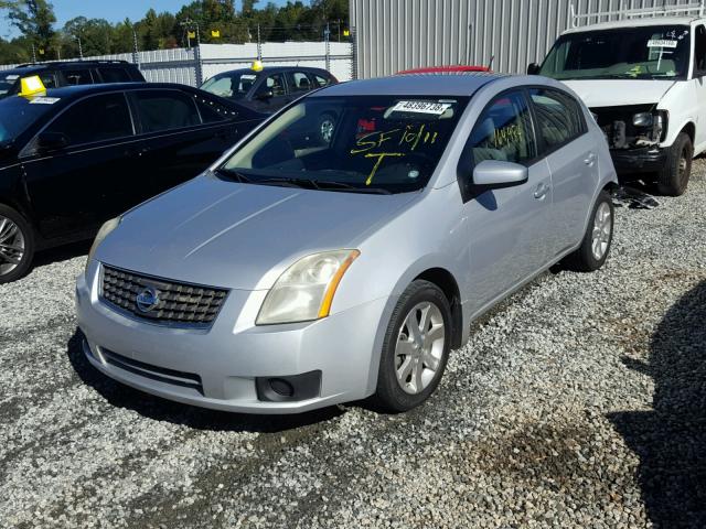 3N1AB61E67L629869 - 2007 NISSAN SENTRA 2.0 SILVER photo 2