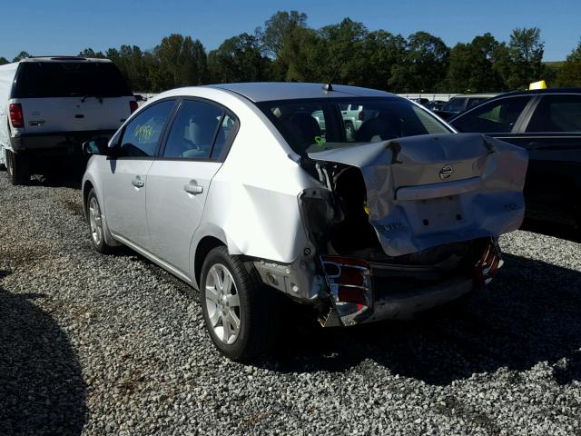 3N1AB61E67L629869 - 2007 NISSAN SENTRA 2.0 SILVER photo 3