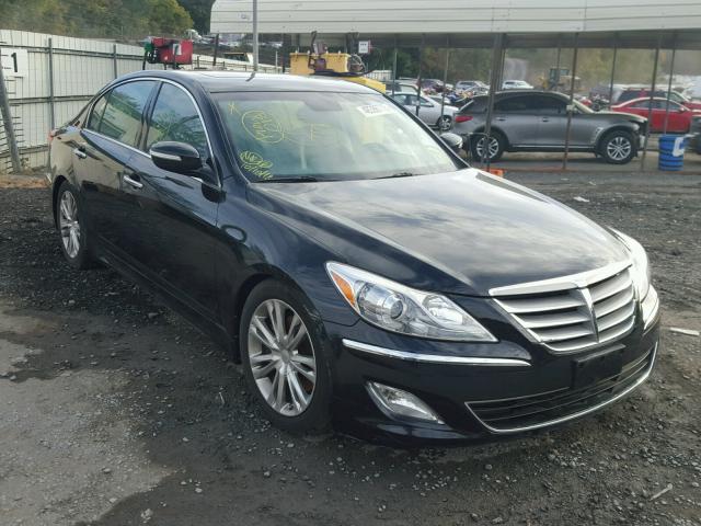 KMHGC4DD2EU260941 - 2014 HYUNDAI GENESIS 3. BLACK photo 1