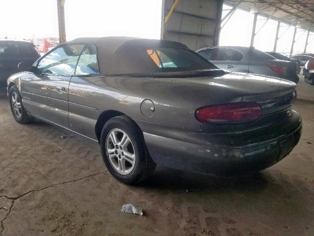 3C3EL55H7YT268331 - 2000 CHRYSLER SEBRING JX GRAY photo 3