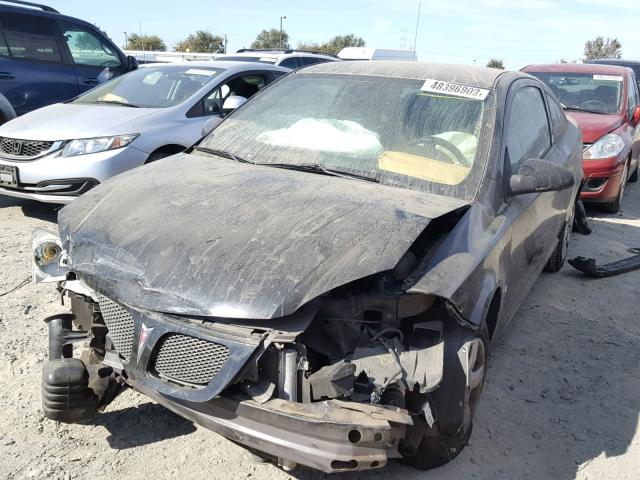 1G2AS18H297155611 - 2009 PONTIAC G5 BLACK photo 2
