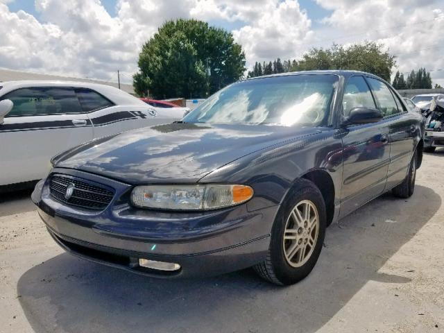 2G4WB52K931177859 - 2003 BUICK REGAL LS CHARCOAL photo 2