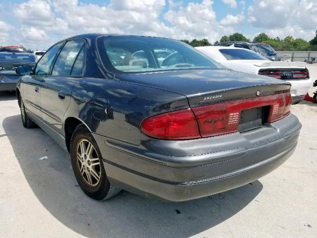 2G4WB52K931177859 - 2003 BUICK REGAL LS CHARCOAL photo 3