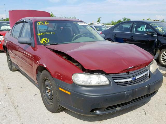 1G1ND52F74M670497 - 2004 CHEVROLET CLASSIC RED photo 1