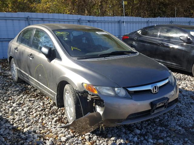 2HGFA16336H022109 - 2006 HONDA CIVIC DX V GRAY photo 1