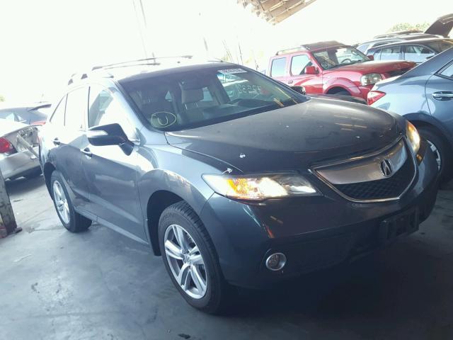 5J8TB4H56EL023224 - 2014 ACURA RDX TECHNO GRAY photo 1