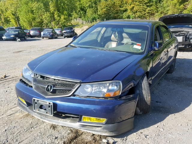 19UUA56613A054723 - 2003 ACURA 3.2TL BLUE photo 2