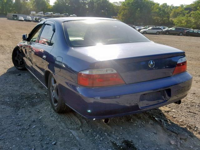 19UUA56613A054723 - 2003 ACURA 3.2TL BLUE photo 3