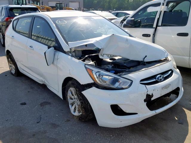 KMHCT5AE0FU207500 - 2015 HYUNDAI ACCENT GS WHITE photo 1