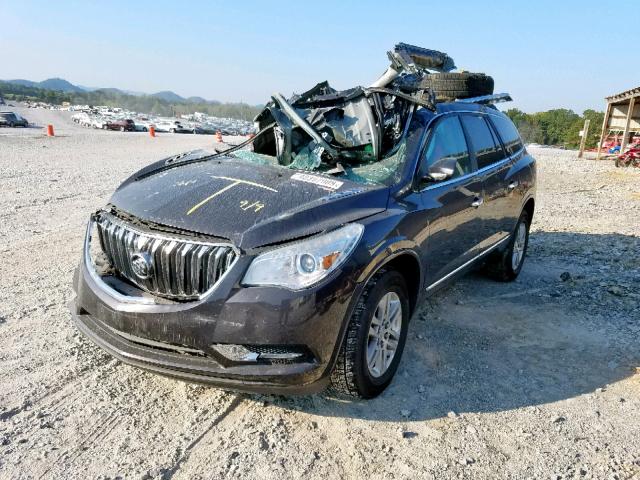 5GAKRBKDXDJ116138 - 2013 BUICK ENCLAVE BLACK photo 2