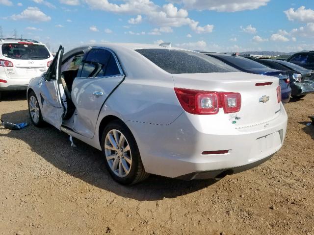 1G11F5SLXFF222969 - 2015 CHEVROLET MALIBU LTZ WHITE photo 3