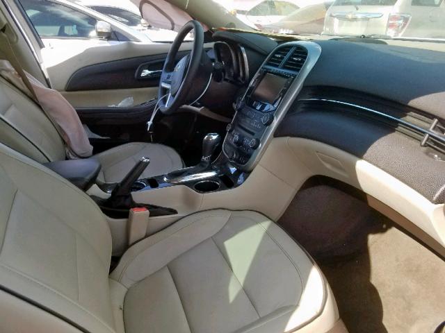 1G11F5SLXFF222969 - 2015 CHEVROLET MALIBU LTZ WHITE photo 5