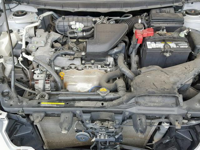 JN8AS5MT2BW574359 - 2011 NISSAN ROGUE S SILVER photo 7