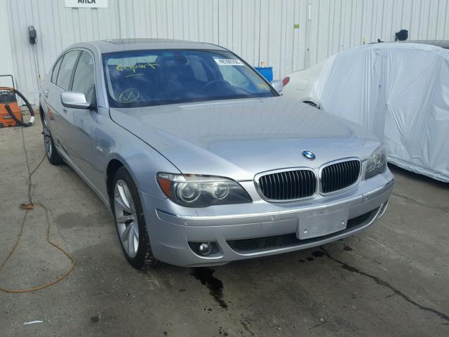 WBAHN83567DT71870 - 2007 BMW 750 SILVER photo 1