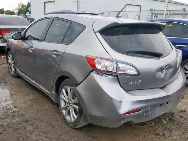 JM1BL1H5XA1342458 - 2010 MAZDA 3 S GRAY photo 3