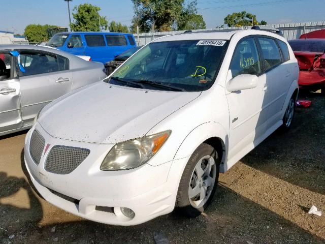 5Y2SL65806Z411758 - 2006 PONTIAC VIBE WHITE photo 2