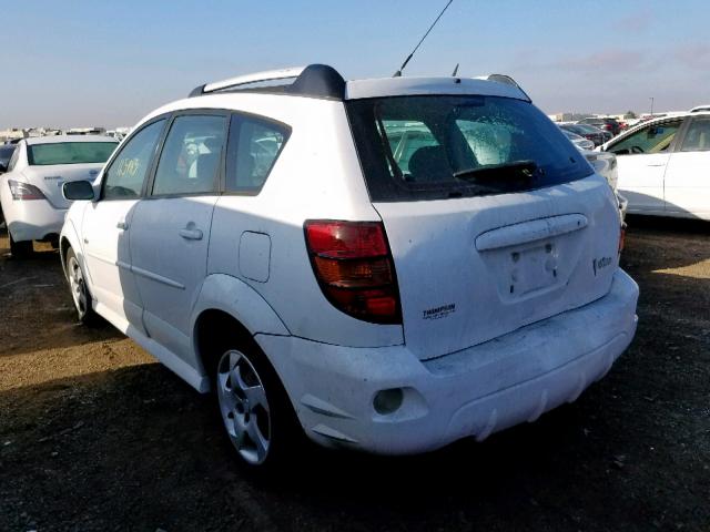 5Y2SL65806Z411758 - 2006 PONTIAC VIBE WHITE photo 3