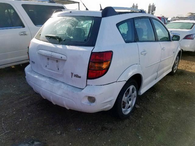 5Y2SL65806Z411758 - 2006 PONTIAC VIBE WHITE photo 4