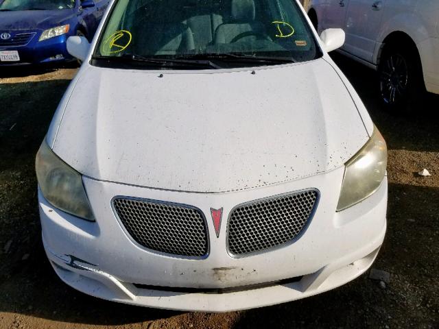 5Y2SL65806Z411758 - 2006 PONTIAC VIBE WHITE photo 9