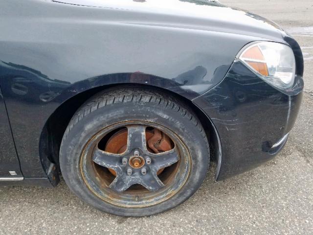 1G1ZH57B39F103369 - 2009 CHEVROLET MALIBU 1LT BLACK photo 9