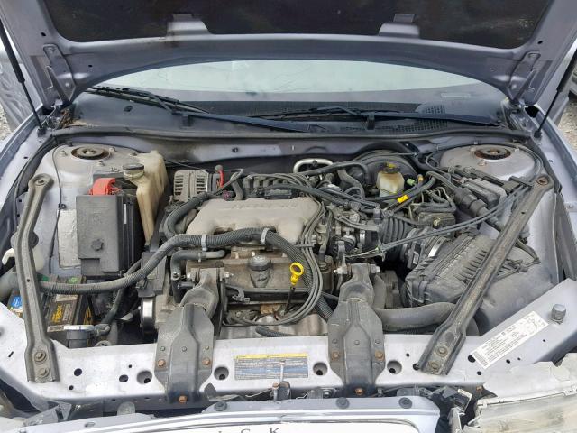 2G4WS52J141329562 - 2004 BUICK CENTURY CU BLUE photo 7