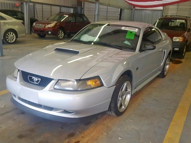 1FAFP42X6YF289312 - 2000 FORD MUSTANG GT GRAY photo 2