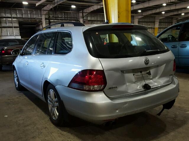 3VWTL8AJ9AM694998 - 2010 VOLKSWAGEN JETTA TDI SILVER photo 3