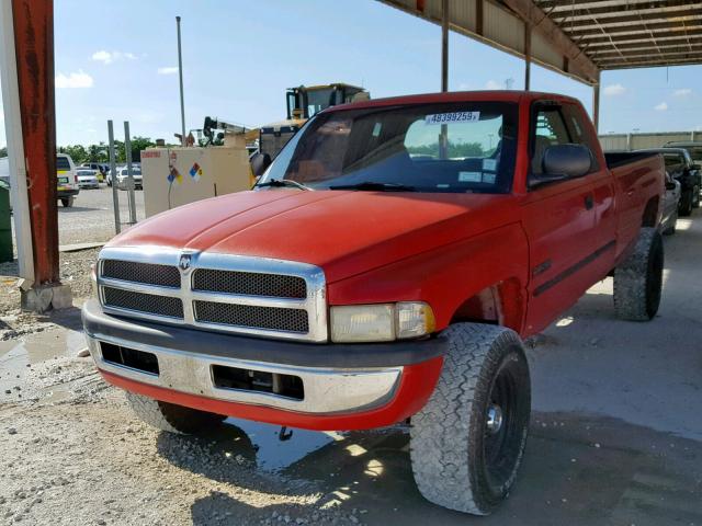 3B7KF23601G217547 - 2001 DODGE RAM 2500 RED photo 2