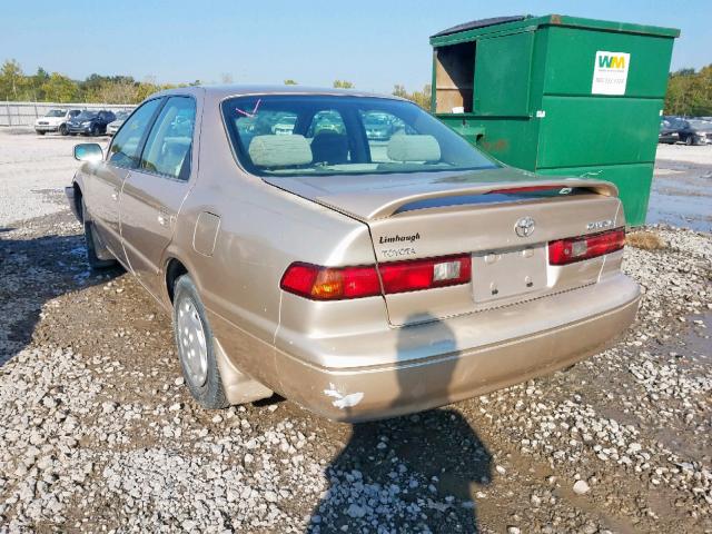 JT2BG22K8X0302976 - 1999 TOYOTA CAMRY LE GOLD photo 3